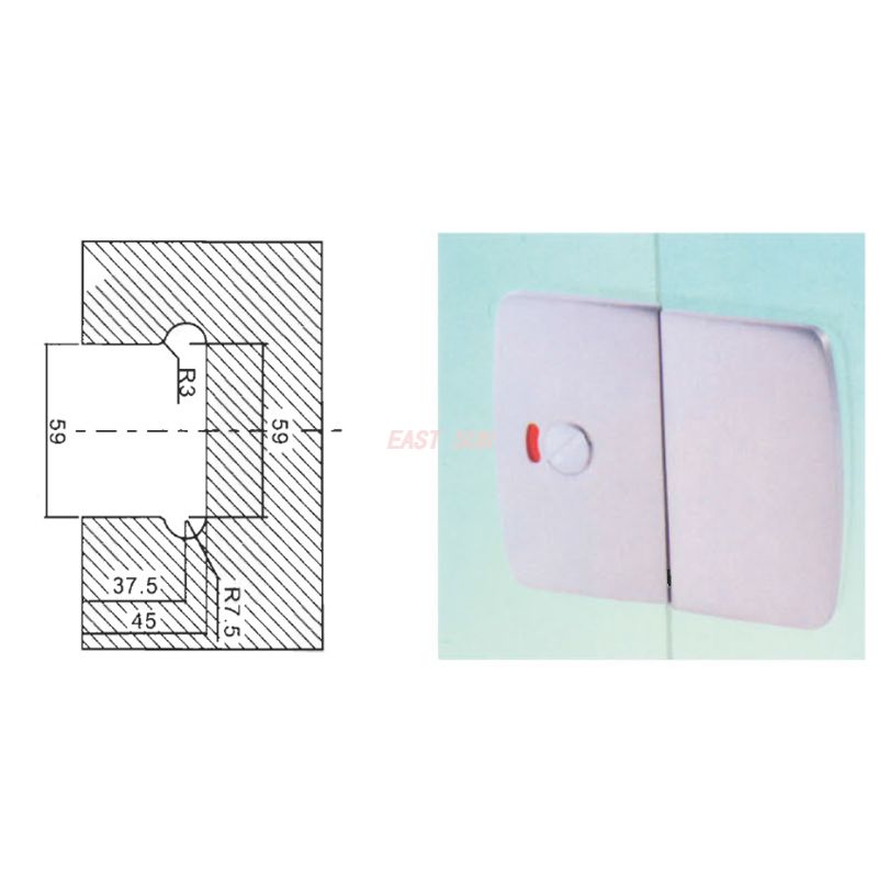 EWF-022-Raccord de séparation pour toilettes
