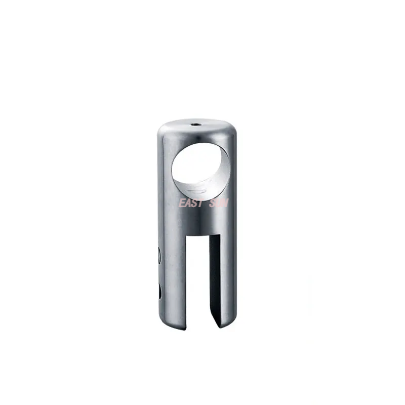 Pied de support de cloison de toilette en acier inoxydable