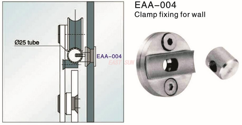 Déplacer la fixation de la pince de porte pour le mur
