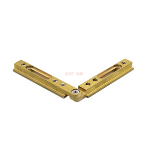 Coin réglable en laiton pour le kit de linteau de luxe