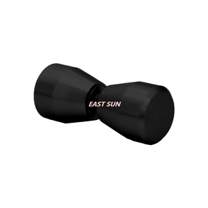 Boutons de style nœud papillon dos à dos en nickel satiné