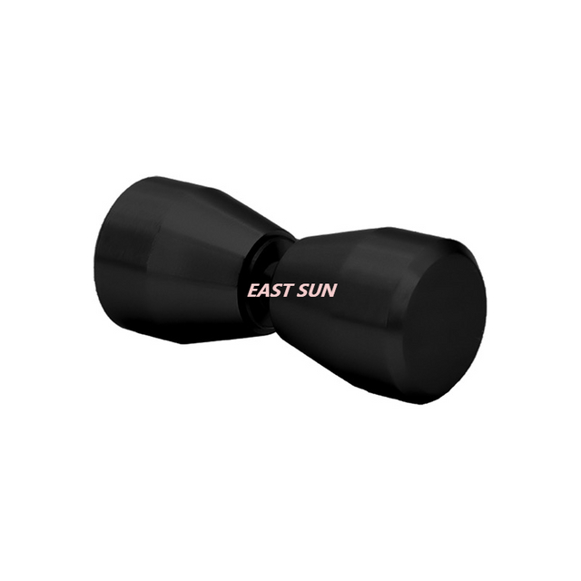 Boutons de style nœud papillon dos à dos en nickel satiné