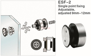 Entretoises de connecteur de verre de séparation en verre 9-12MM