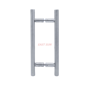 Poignée de traction dos à dos de style échelle de 6 po noir mat