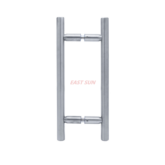 Poignée de traction dos à dos de style échelle de 6 po noir mat