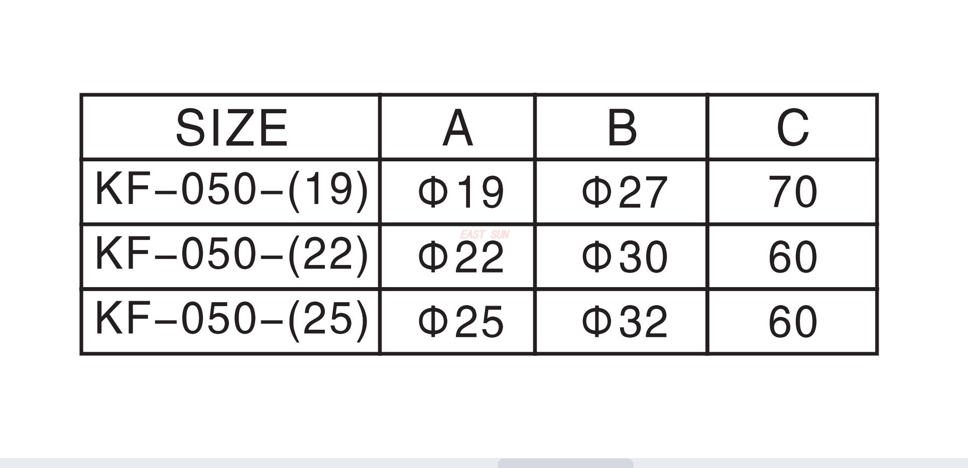 Support en T pour barre de support