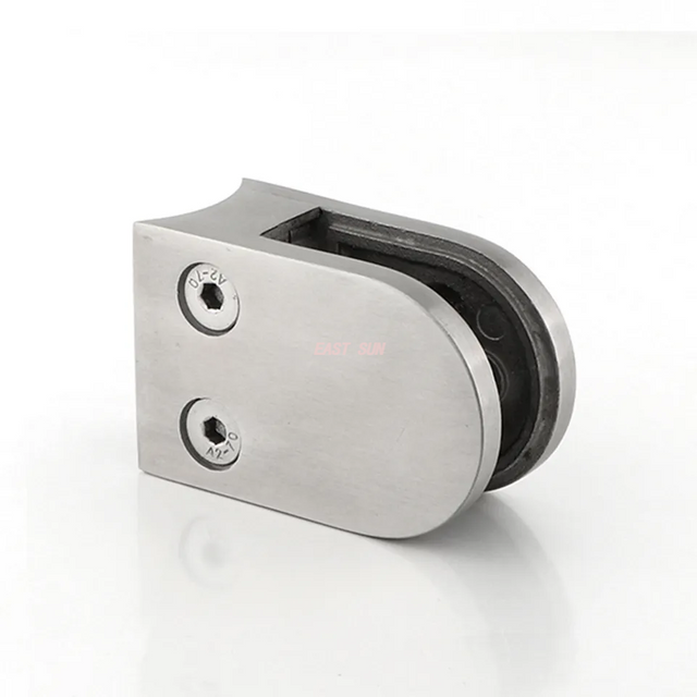 Raccords de balustrade sans cadre en acier inoxydable 304 316, pince à verre pour escalier, garde-corps en verre de balcon