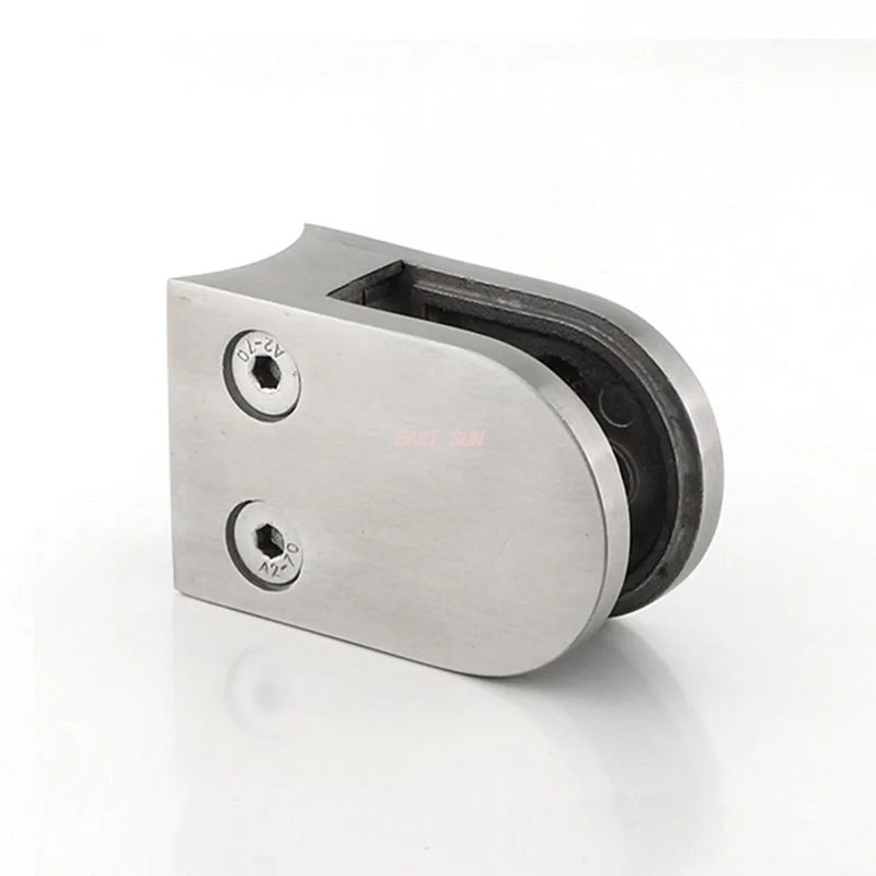 Raccords de balustrade sans cadre en acier inoxydable 304 316, pince à verre pour escalier, garde-corps en verre de balcon