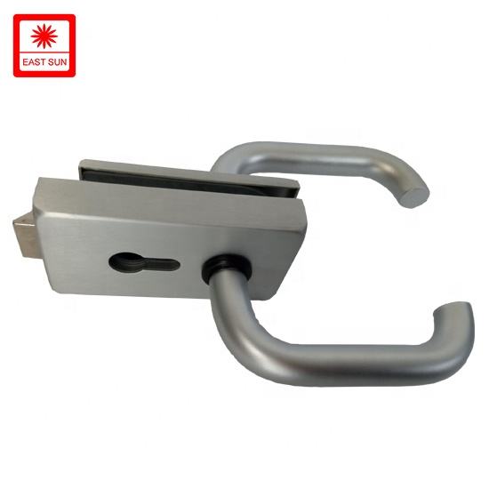 Serrures de porte en verre en alliage de Zinc, serrure de sécurité à combinaison, poignée de sécurité pour la russie