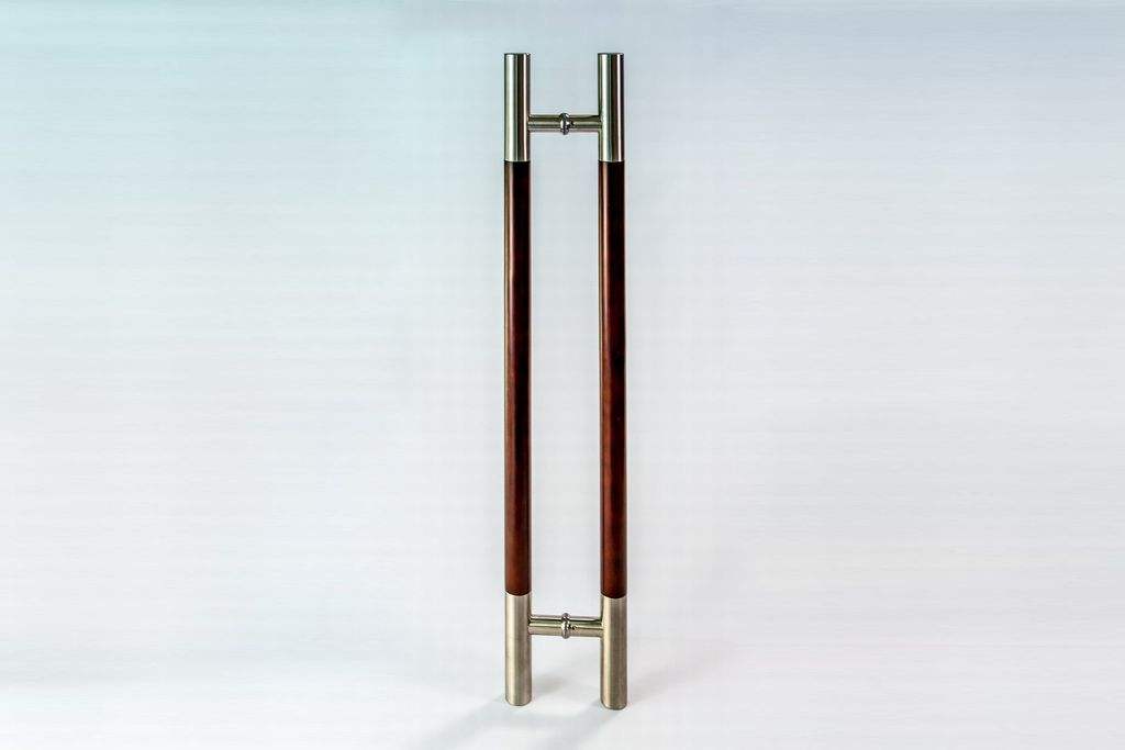 Poignée de traction carrée en acier inoxydable, quincaillerie de porte en verre, poignée de porte de douche