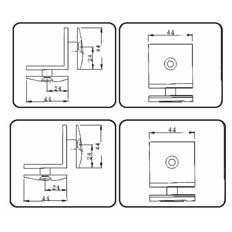 GBF-4002-Pinces à verre