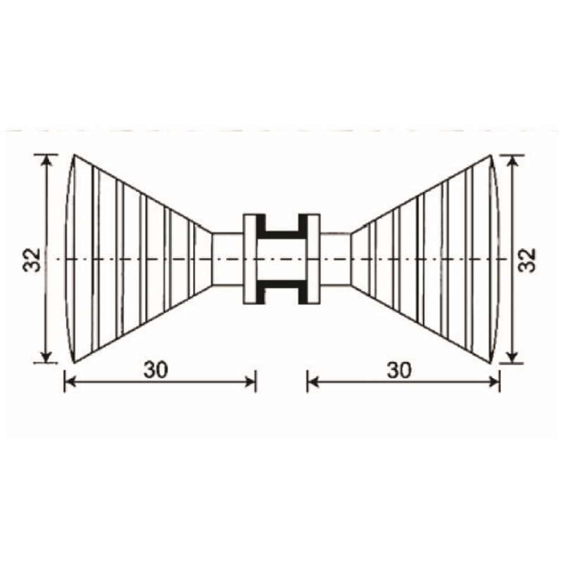 GDK-26- bouton de porte de douche