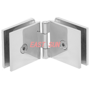 Clip verre à verre carré réglable en laiton antique 