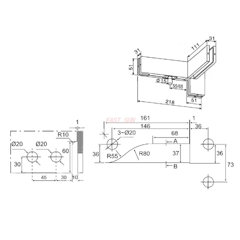 Raccord PMA-800R-Patch