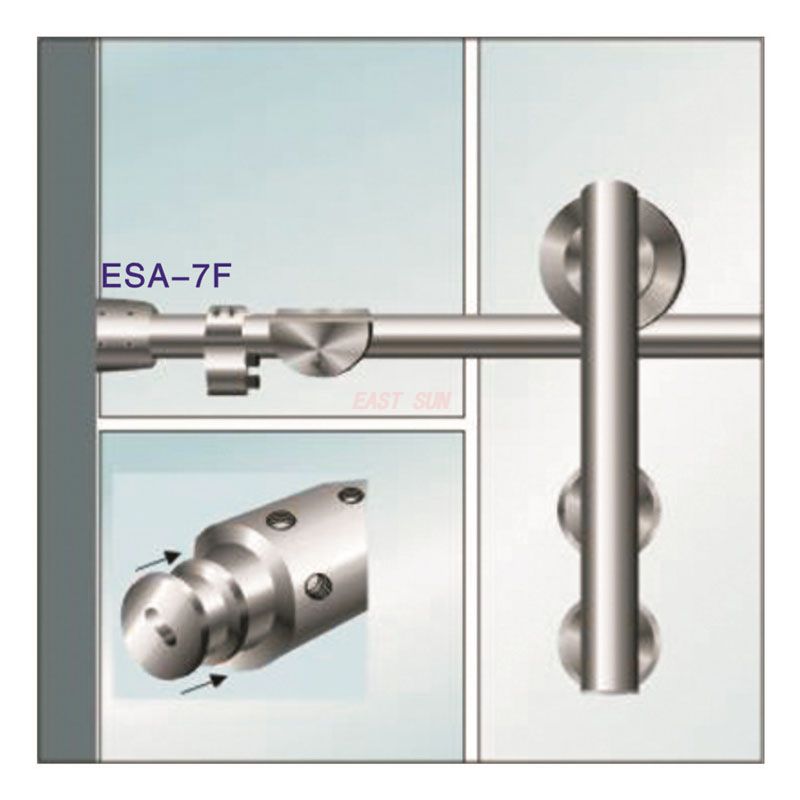 ESA-7F-Systèmes de fixation de verre de bureau