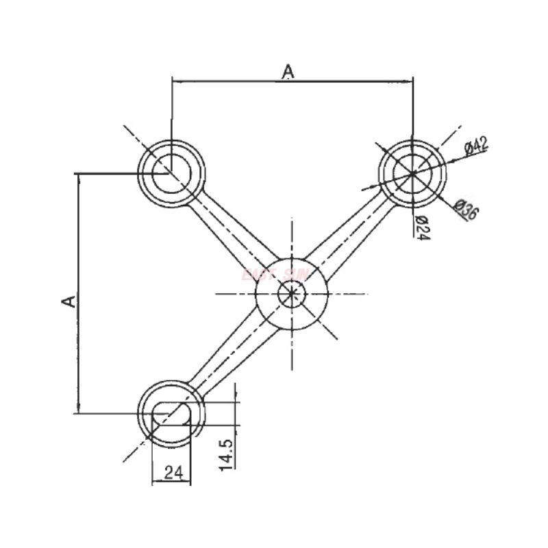 SD-150-3R-Raccord Spider