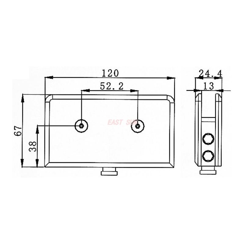 charni&egrave;res pour portes d'armoires en verre