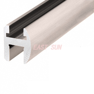 Kit de linteau de porte de douche de luxe anodisé - 144'