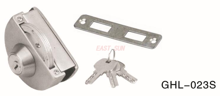 Serrures pour portes en verre Serrures en verre GHL-023S