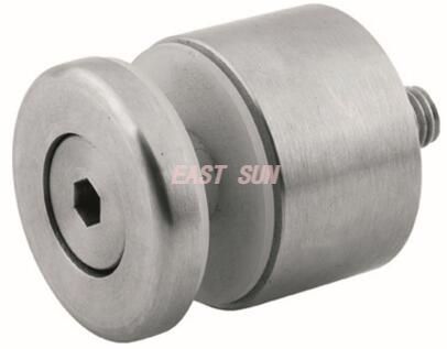 Vente Flash Balustre publicitaire vis boulon attaches filetées pince de garde-corps en verre en acier inoxydable publicité clou verre entretoise GBF-060