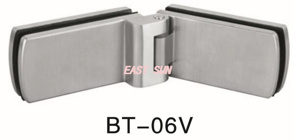 Charnière de porte pliante verre à verre