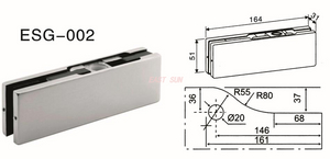 Dorma Patch Fittings Porte pivotante ESG-002