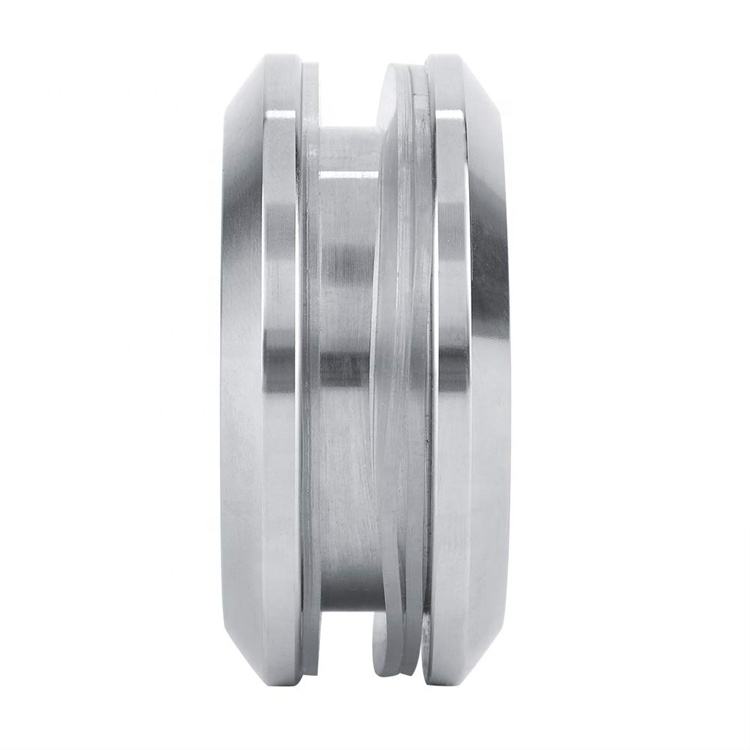 Poignée ronde de traction en verre de doigt de porte d'acier inoxydable pour le système de porte coulissante