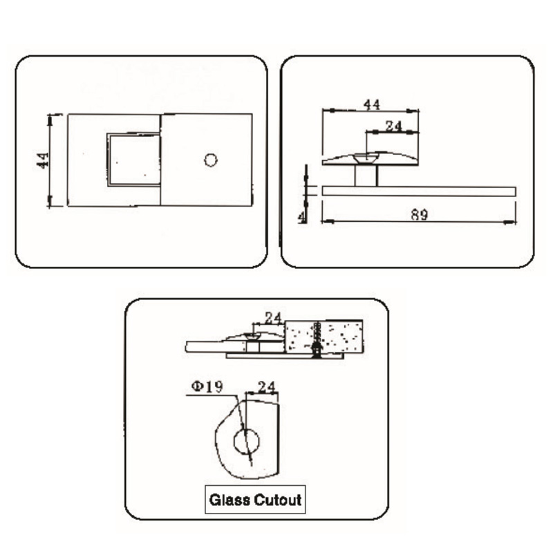 GBF-4006-Pinces à verre