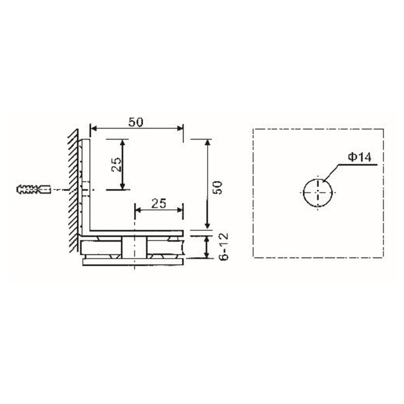 GBF-843-Pinces à verre