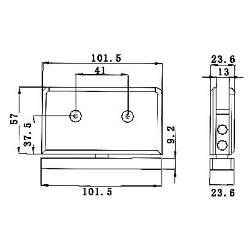 Série de portes pivotantes PTD-301B