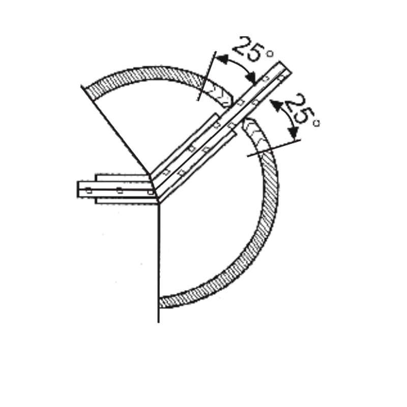 ESH-522-Charnières de porte de douche