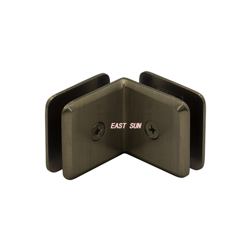 Pince verre à verre biseautée à 90 degrés à face ouverte pour verre de 3/8 po et 1/2 po