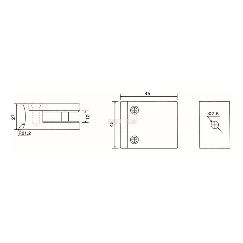 GBF-003R-Raccords de main courante
