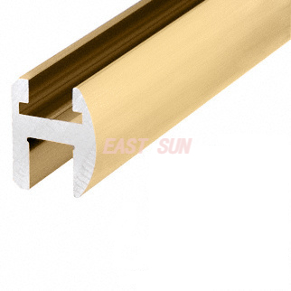 Kit de linteau de porte de douche de luxe anodisé - 144'