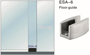 Déplacer le guide de plancher de porte