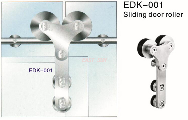 Rouleau de porte coulissante robuste