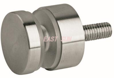 Vente Flash Balustre publicitaire vis boulon attaches filetées pince de garde-corps en verre en acier inoxydable publicité clou verre entretoise GBF-013