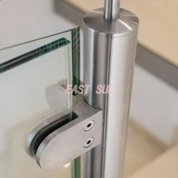 Raccords de balustrade sans cadre en acier inoxydable 304 316, pince à verre pour escalier, garde-corps en verre de balcon