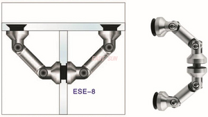 Connecteur de serrage de connecteur de verre de séparation en verre