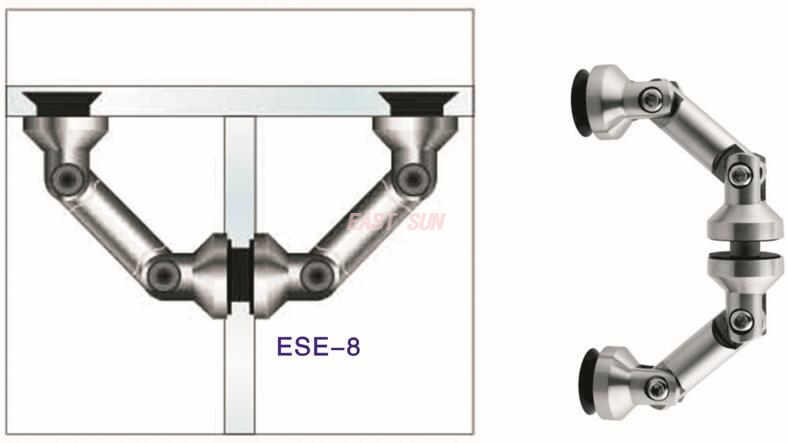 Connecteur de serrage de connecteur de verre de séparation en verre
