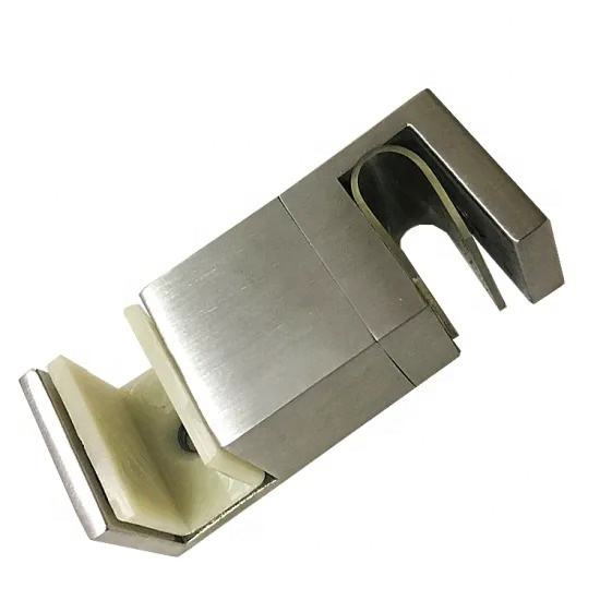 Guide de plancher de porte de douche coulissante sans cadre de matériel d'acier inoxydable 304 pour la porte en verre