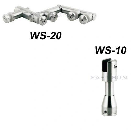 Cloison de toilette de panneau mural en verre de mobilier de bureau