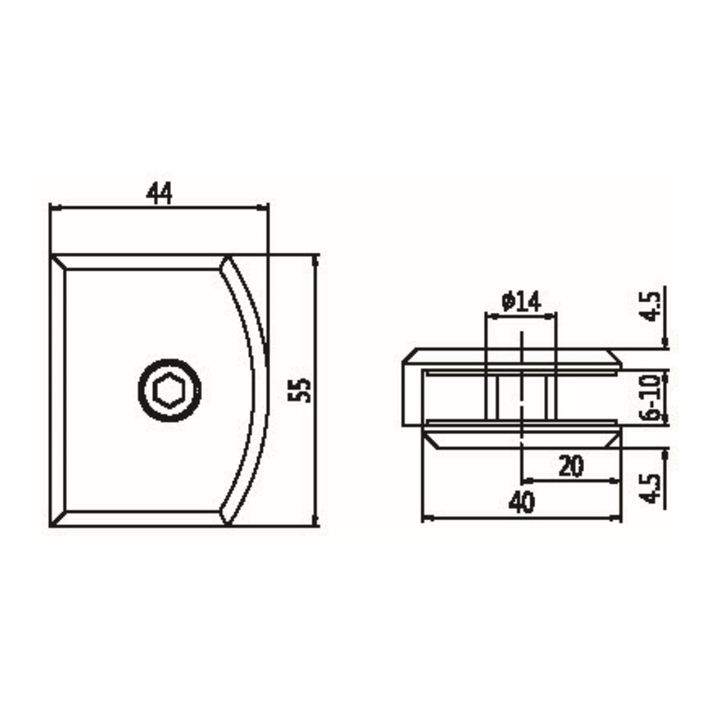 GBA-201-Pinces à verre