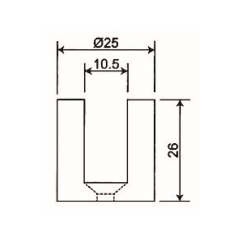 GBF-881B-Pinces à verre
