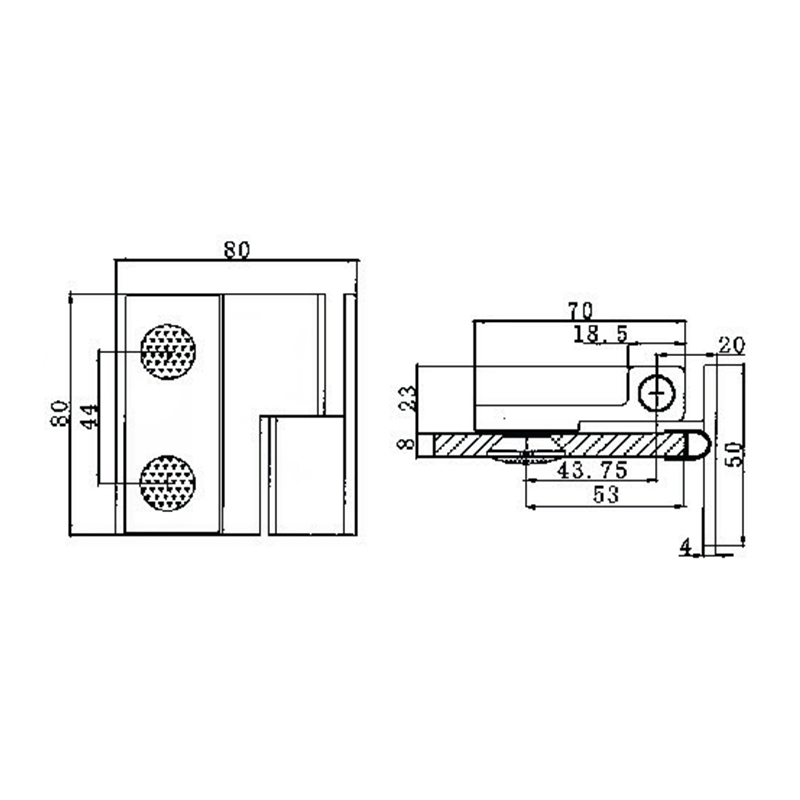 Charnières à montée automatique RSH-201L-Laiton