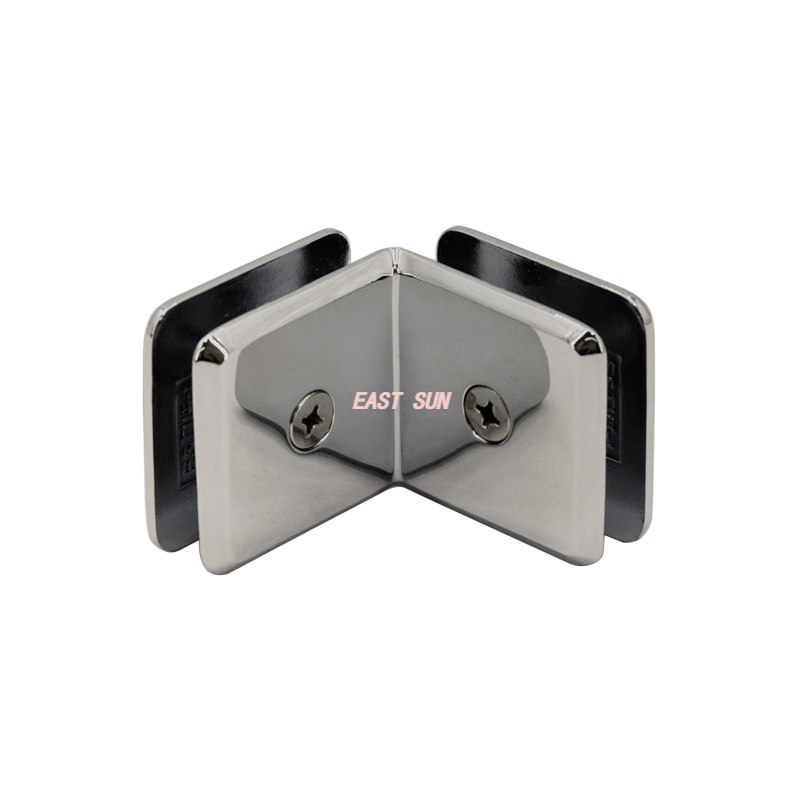 Pince verre à verre biseautée à 90 degrés à face ouverte pour verre de 3/8 po et 1/2 po