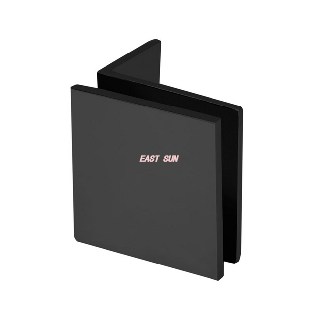 Pinces à verre carrées à montage mural avec petite jambe