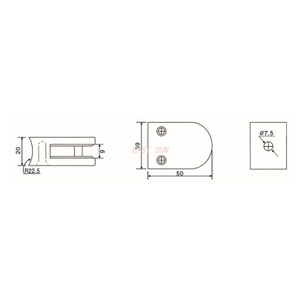 GBF-001RS-Raccords de main courante