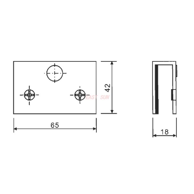 CBH-063P-Charnières d'armoire
