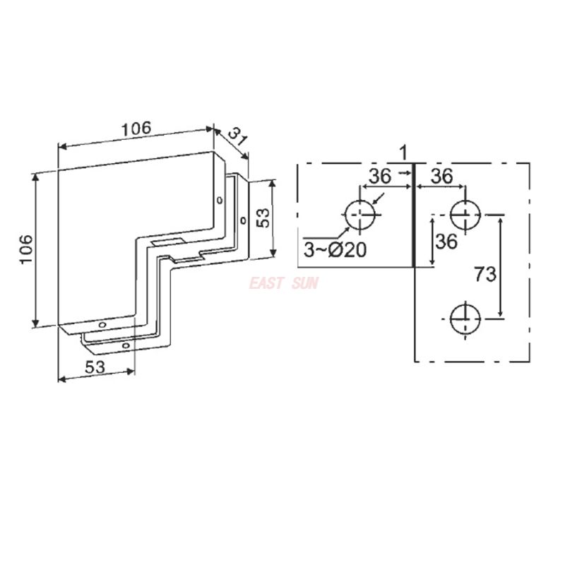 Raccord PMA-300-Patch